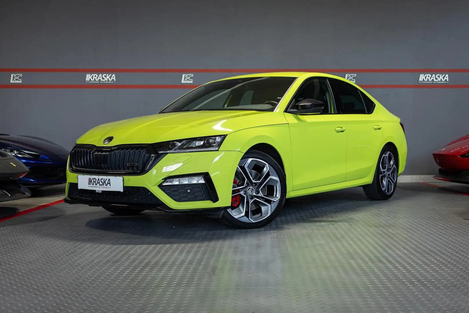 Skoda Octavia RS 2.0 TSI Lim. AHK SHZ RFK COLUMBUS DCC Grün - 1