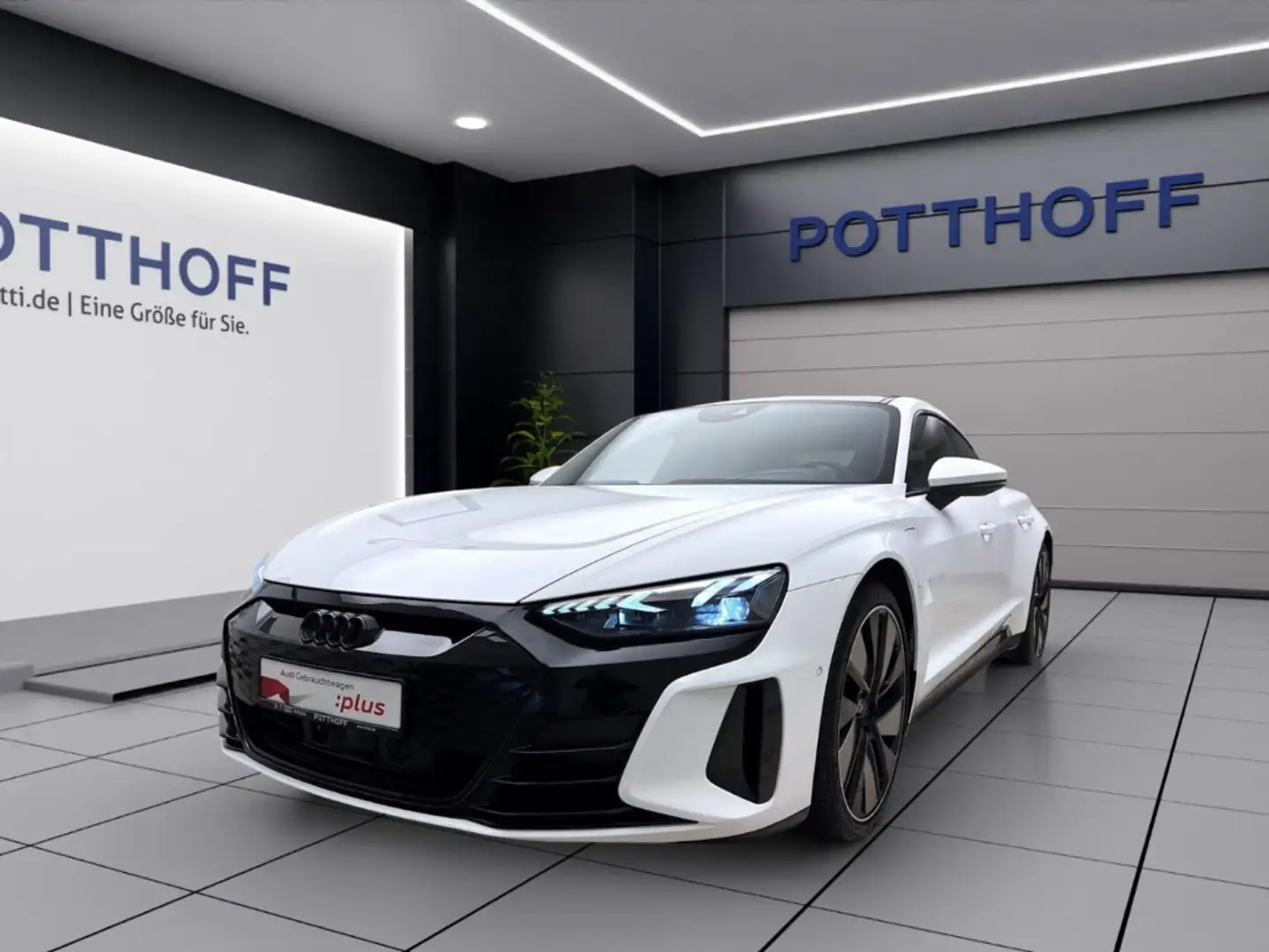 Audi e-tron GT Q PANO NAVI+ MATRIX B&O LM21 Blanc - 1