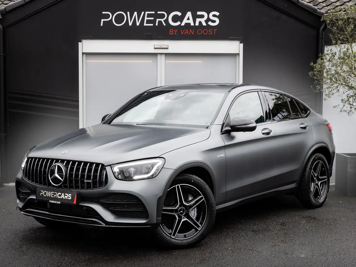Mercedes-Benz GLC 43 AMG Coupe 4Matic |New!|Designo|Sunroof|Airmatic| Grau - 1