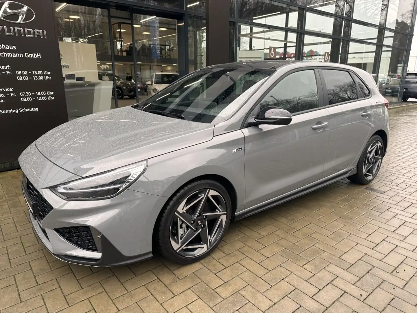 Hyundai i30 i30 1.5 T-GDI 48V-Hybrid N Line +PANO+Sitz-Paket+ Grau - 1