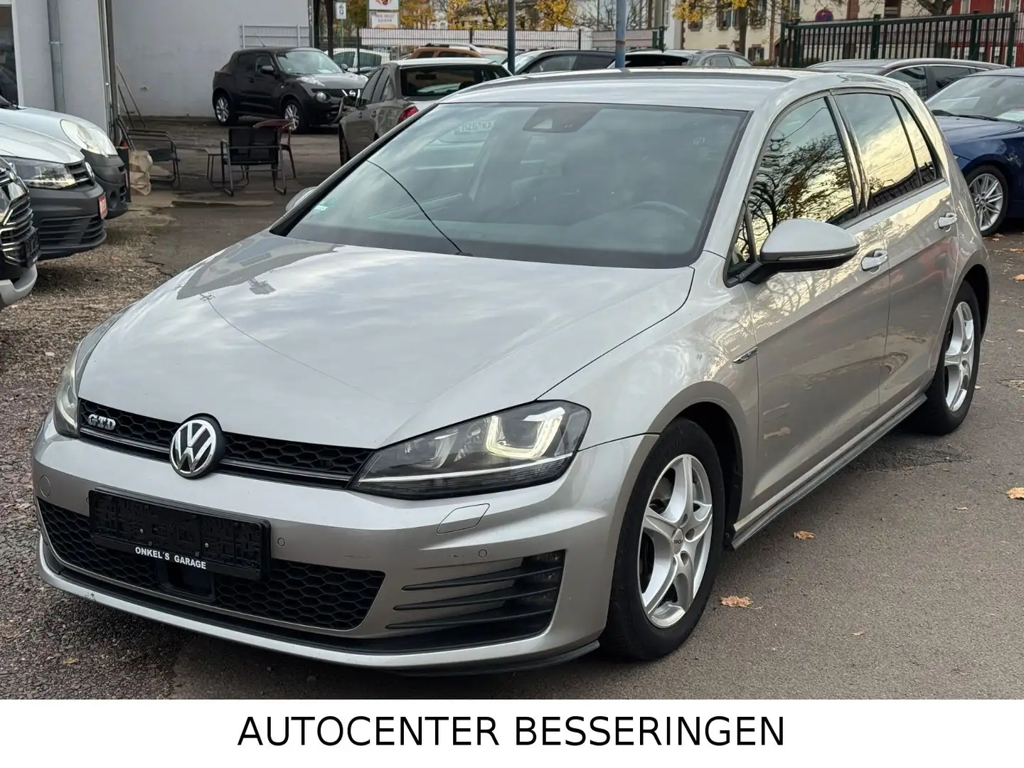 Volkswagen Golf VII Lim. GTD BMT * ACC * NAVI * XENON * Silber - 1
