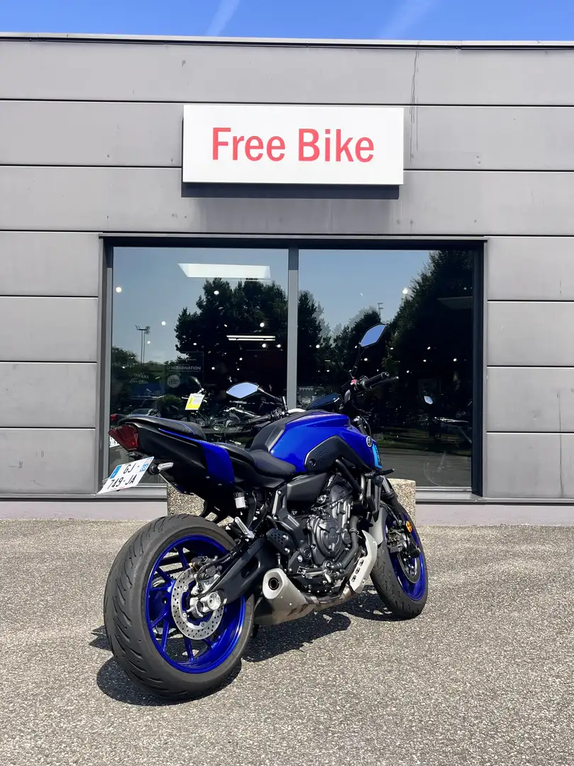 Yamaha MT-07 Bleu - 2
