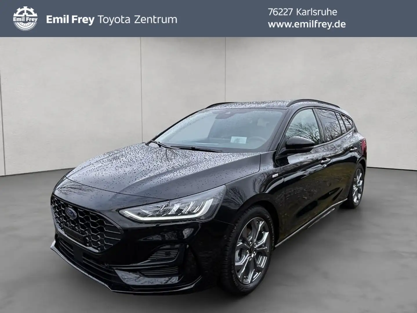 Ford Focus Turnier 1.0 Aut. ST-LINE, LED, Headup, AHK Noir - 1