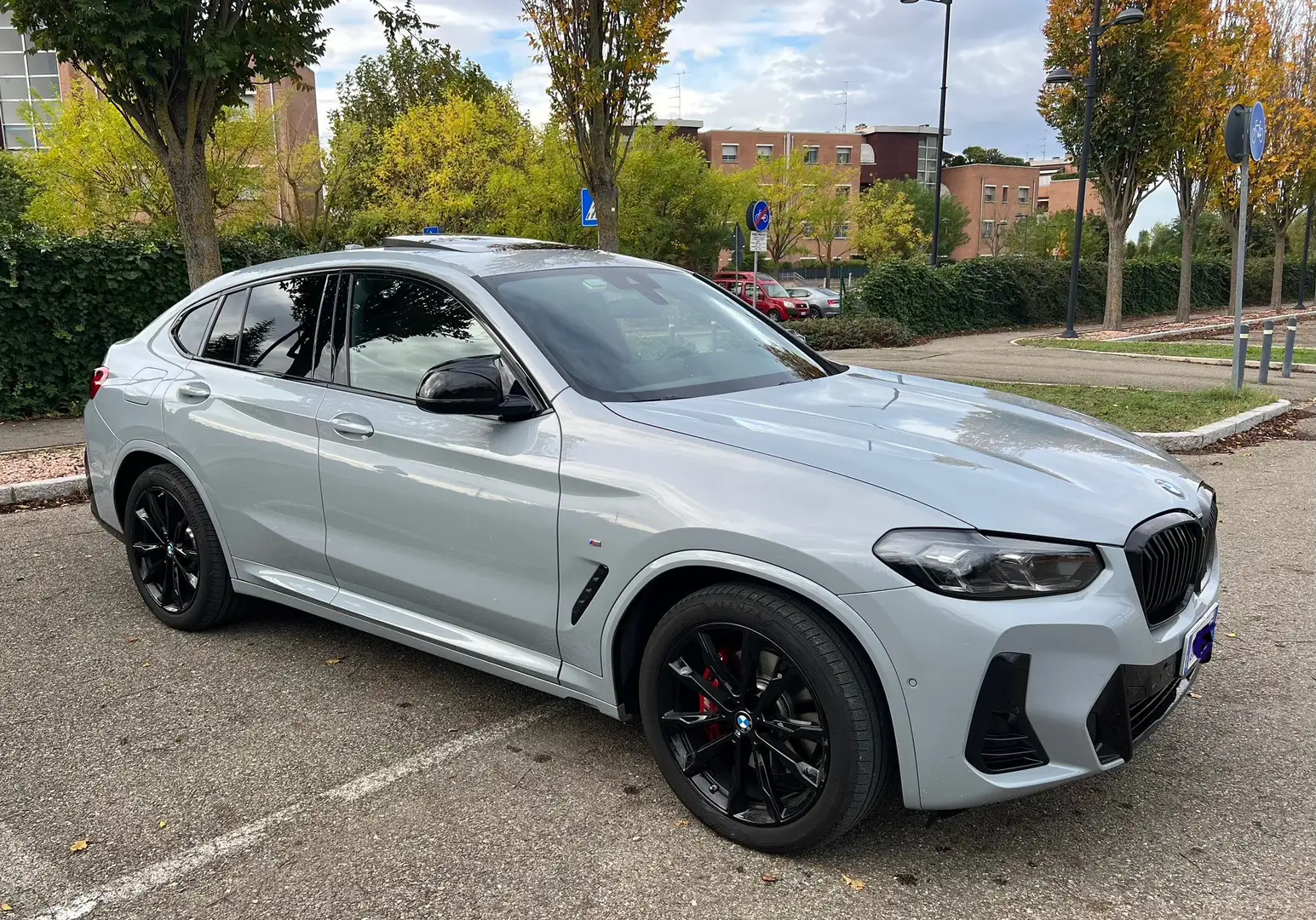 BMW X4 xdrive20d mhev 48V Msport auto Szürke - 2