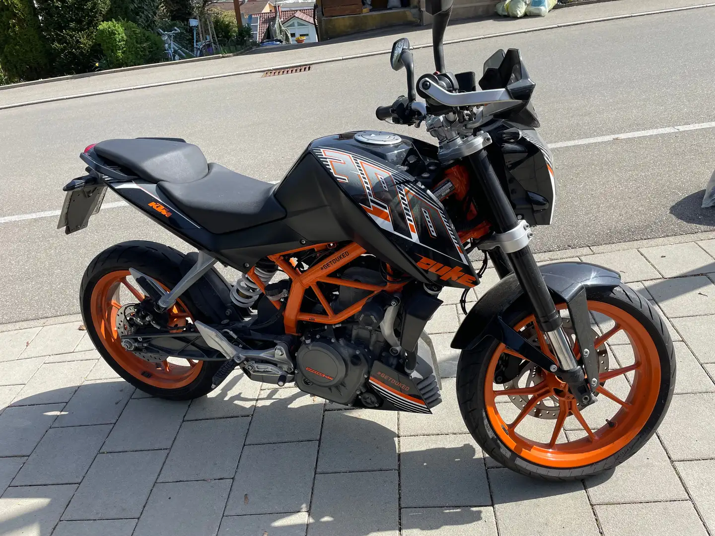 KTM 390 Duke Černá - 1