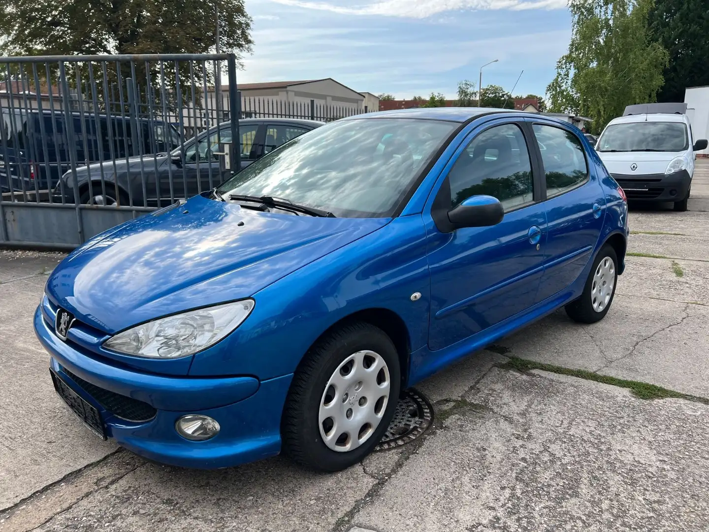 Peugeot 206 1.4, Klimaanlage, TÜV NEU Blau - 2