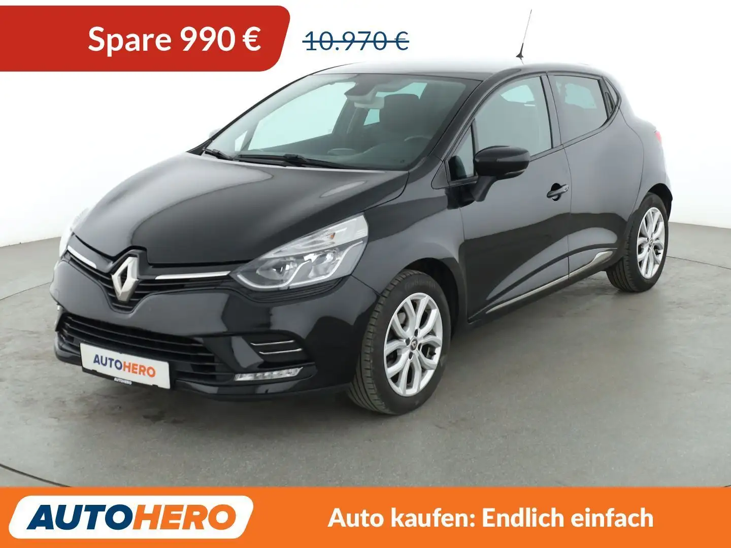Renault Clio 0.9 TCe Collection *NAVI*PDC*SHZ*TEMPO*ALU* Schwarz - 1
