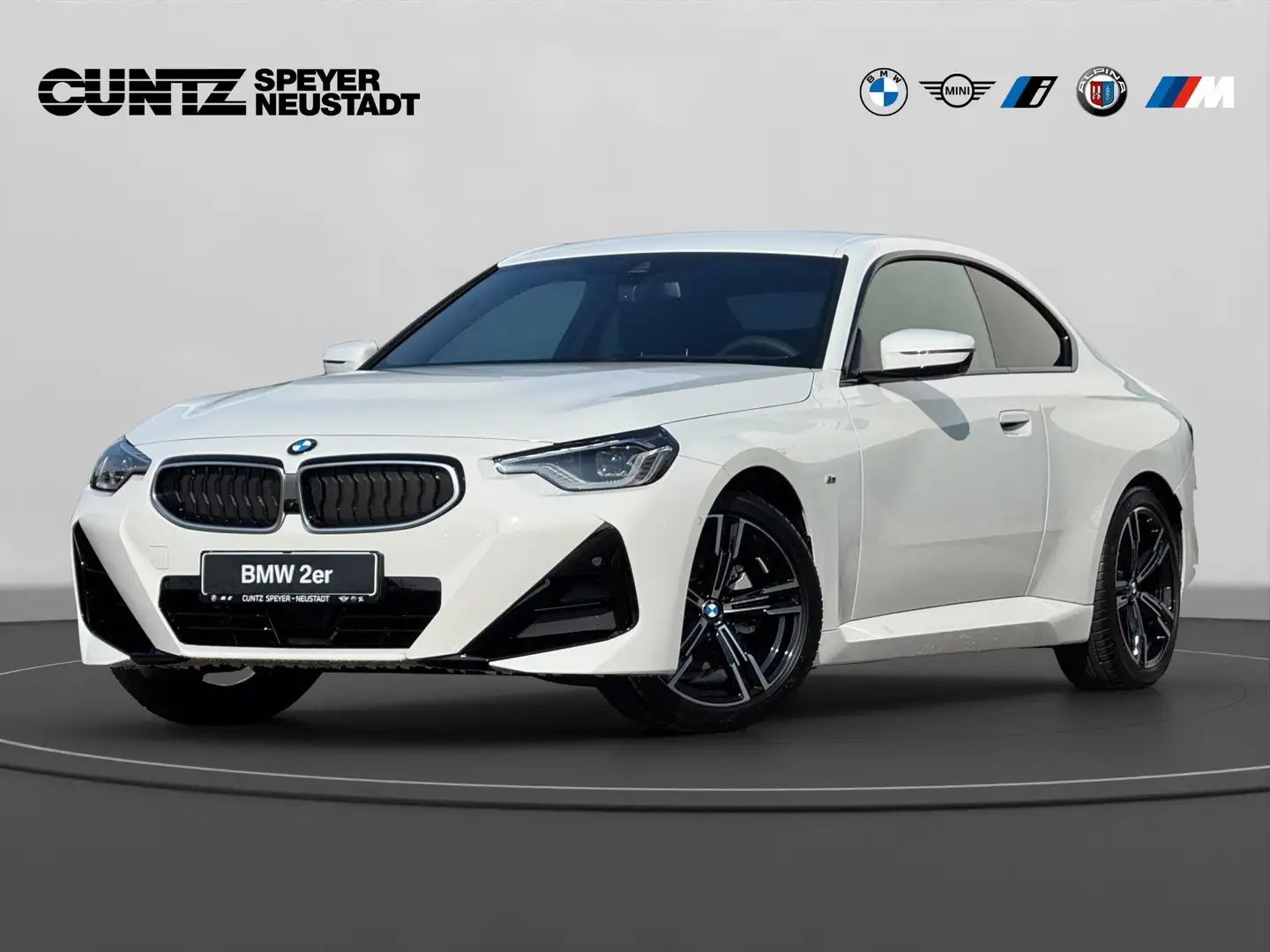 BMW 220 i Coupé Weiß - 2