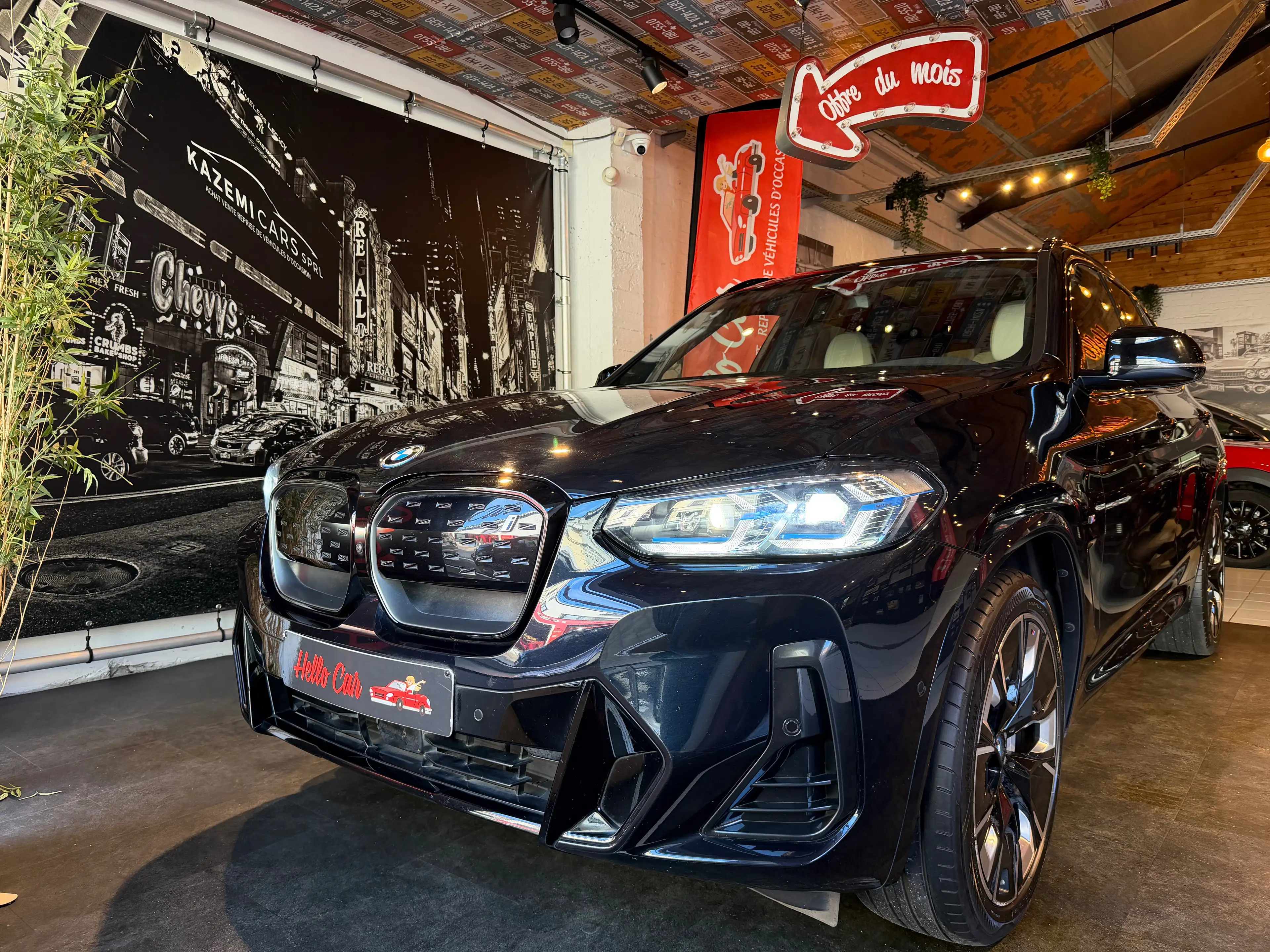 BMW iX3 80 kWh * NEW LIFT * FULL OPTIONS * H/K * PACK M * PANO * CARBONCSCHARZ * 1ER PROPRIO — photo 5