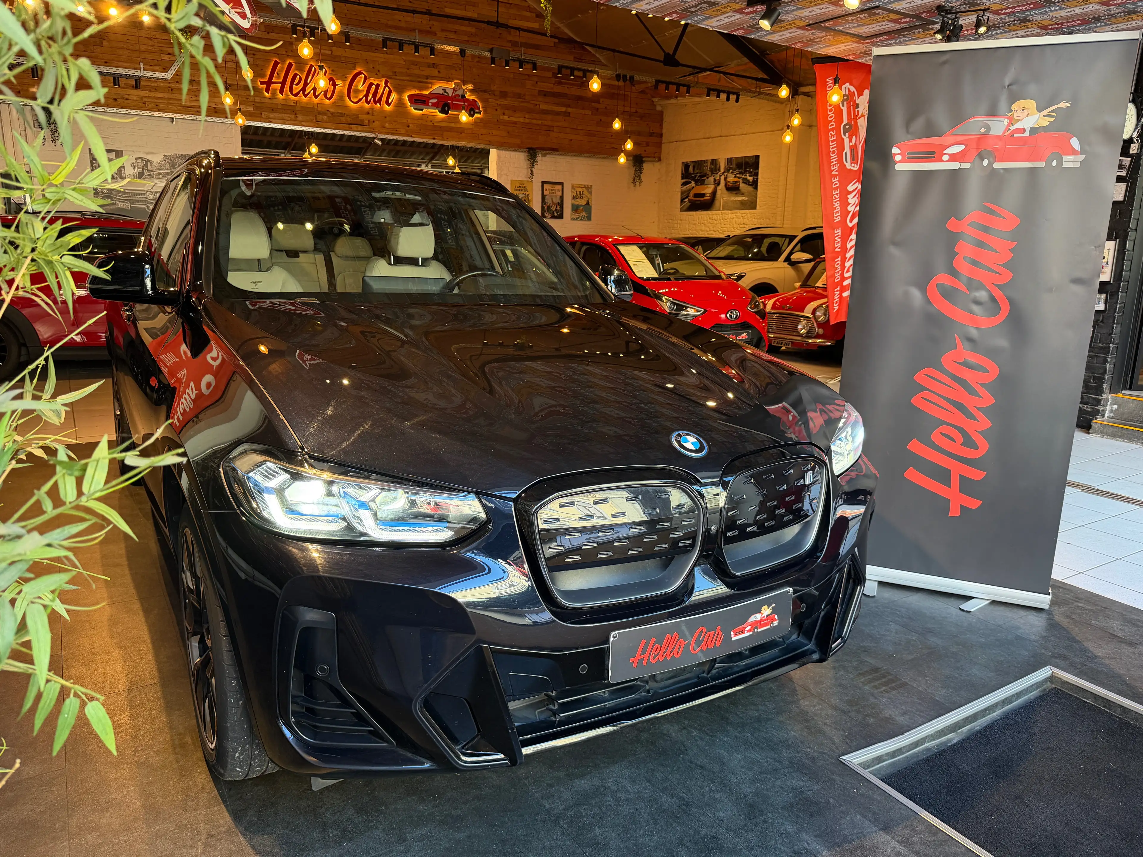BMW iX3 80 kWh * NEW LIFT * FULL OPTIONS * H/K * PACK M * PANO * CARBONCSCHARZ * 1ER PROPRIO — photo 4