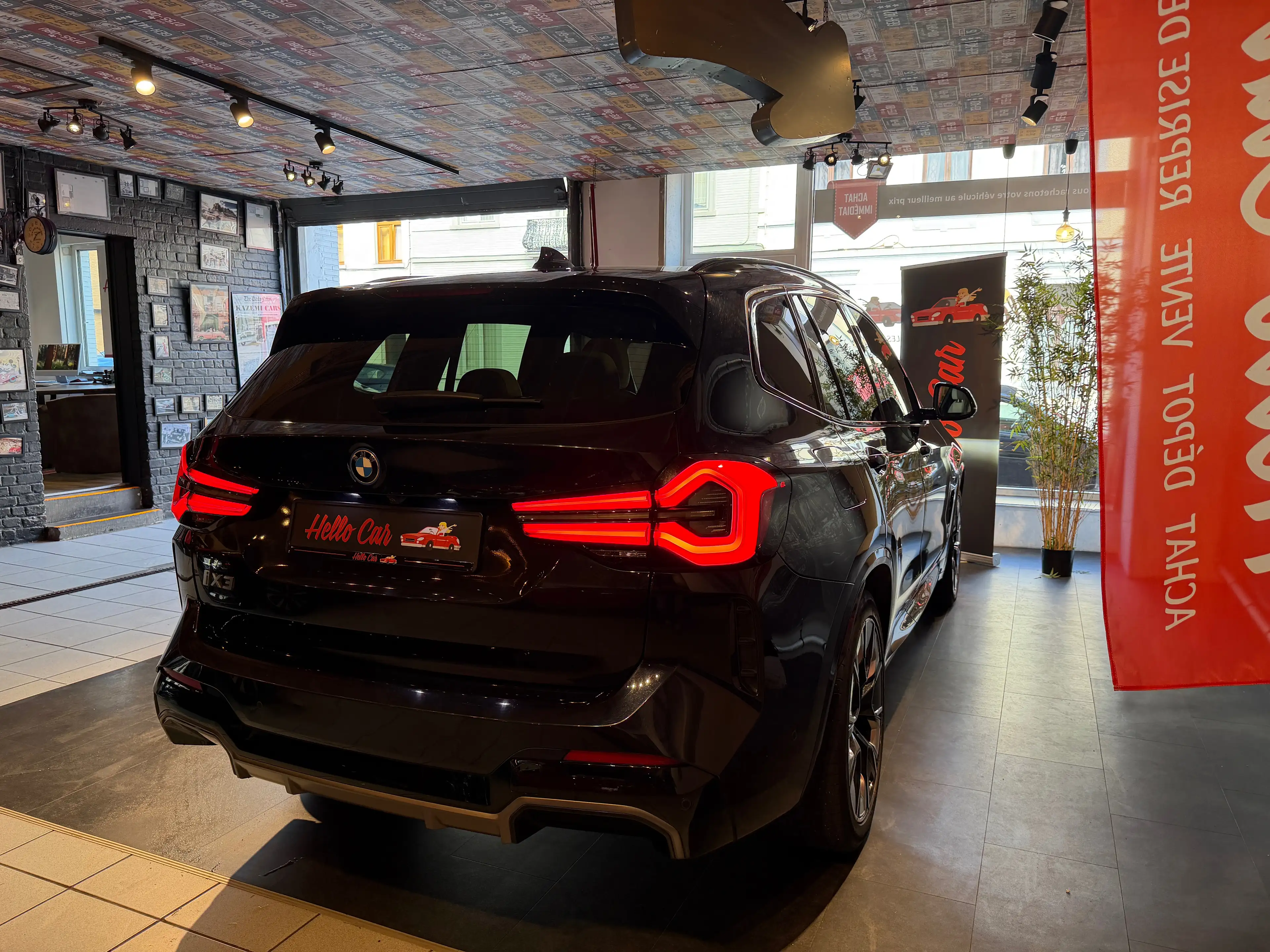 BMW iX3 80 kWh * NEW LIFT * FULL OPTIONS * H/K * PACK M * PANO * CARBONCSCHARZ * 1ER PROPRIO — photo 10