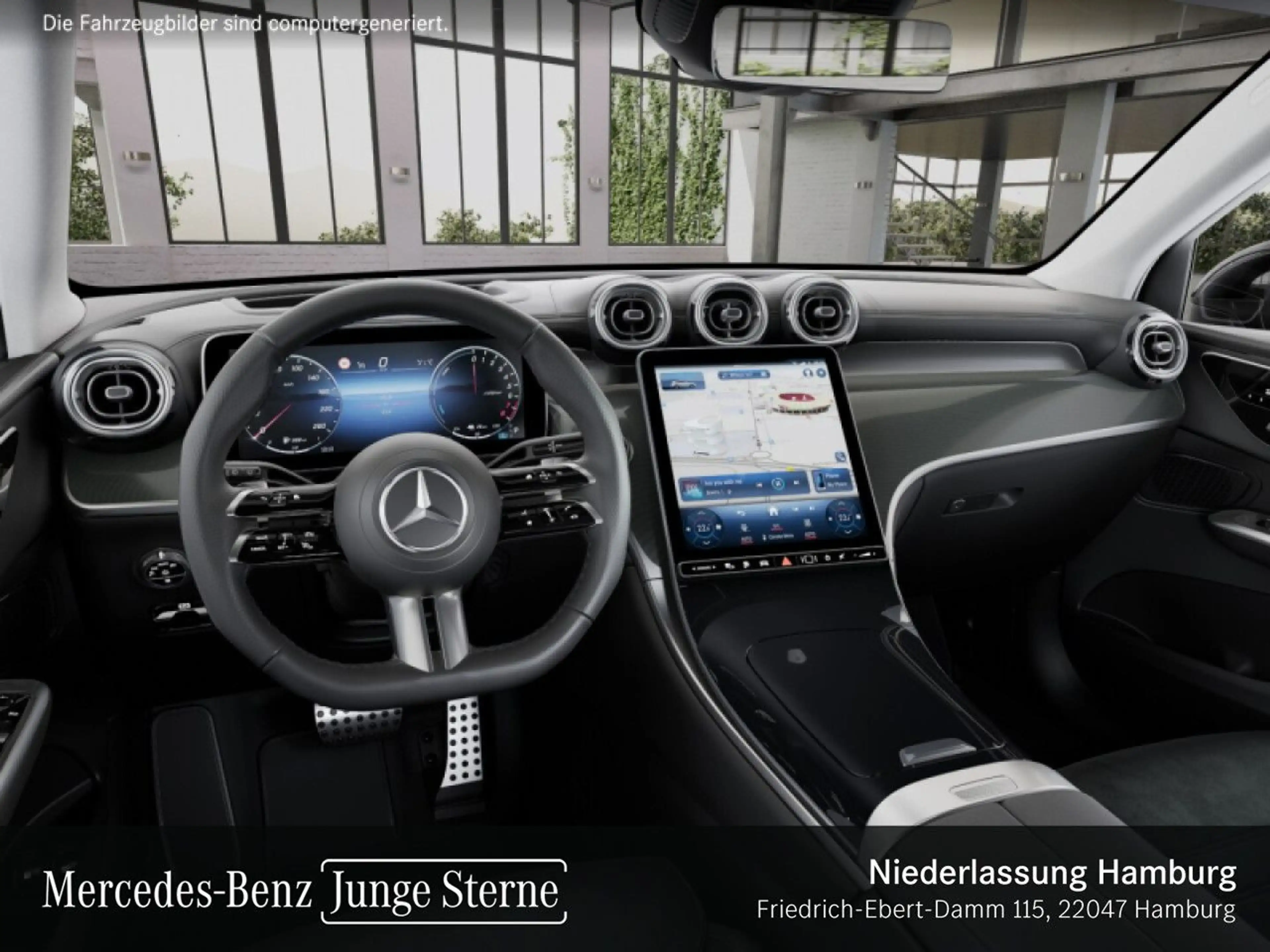 Mercedes-Benz GLC 400 e 4M AMG+PANO+360+AHK+KEYLESS+9G — photo 9