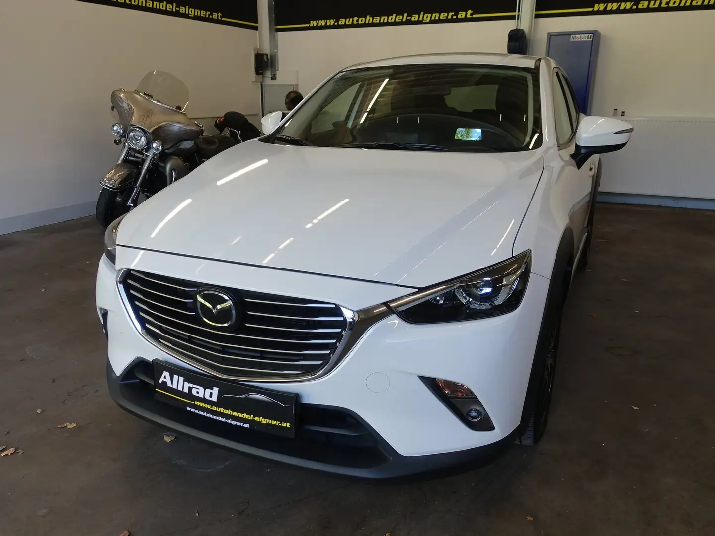 Mazda CX-3 CX-3 CD105 AWD Revolution Top Weiß - 1
