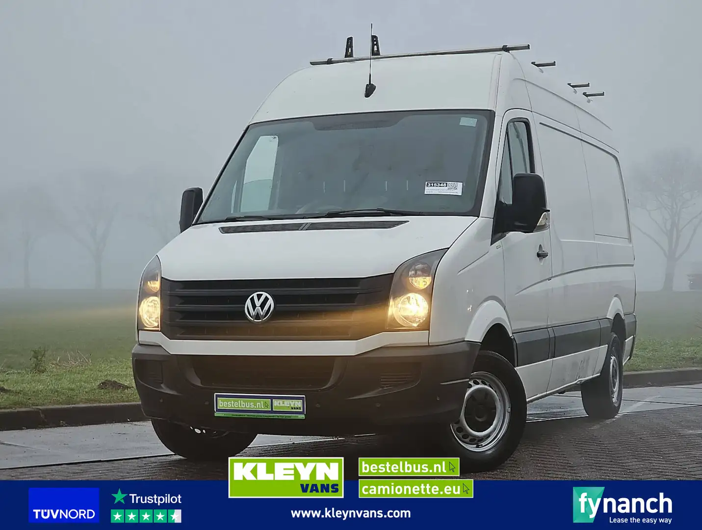 Volkswagen Crafter 35 2.0 L2H2 Airco Trekhaak! Wit - 1
