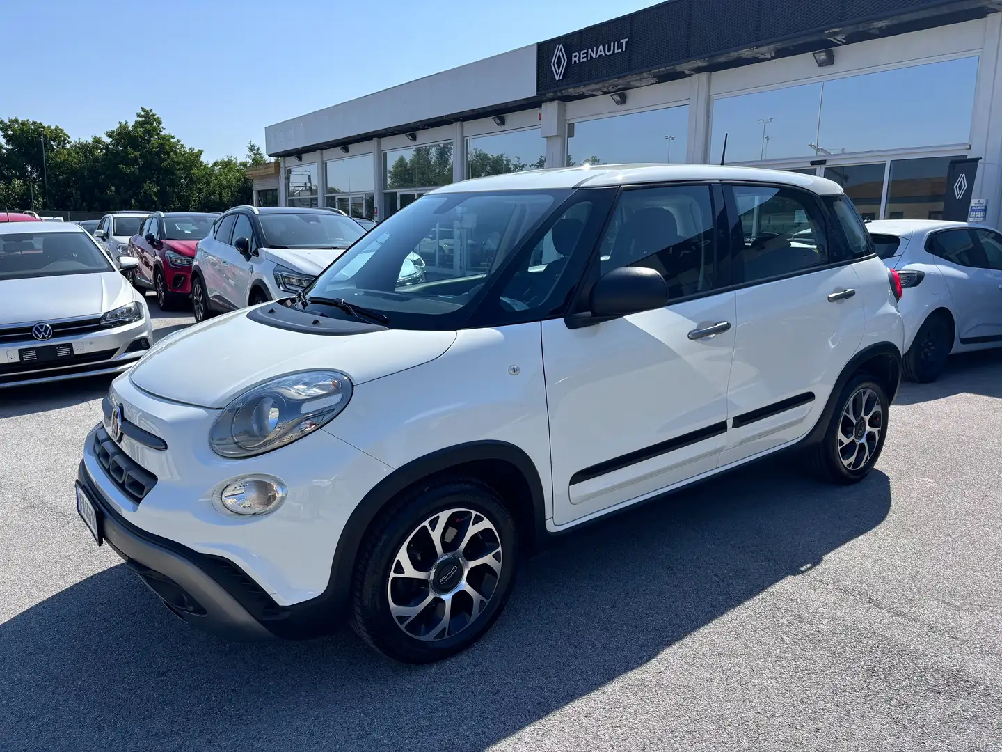 Fiat 500L Cross 1.4 City 95cv my19 "Metano" Blanc - 1