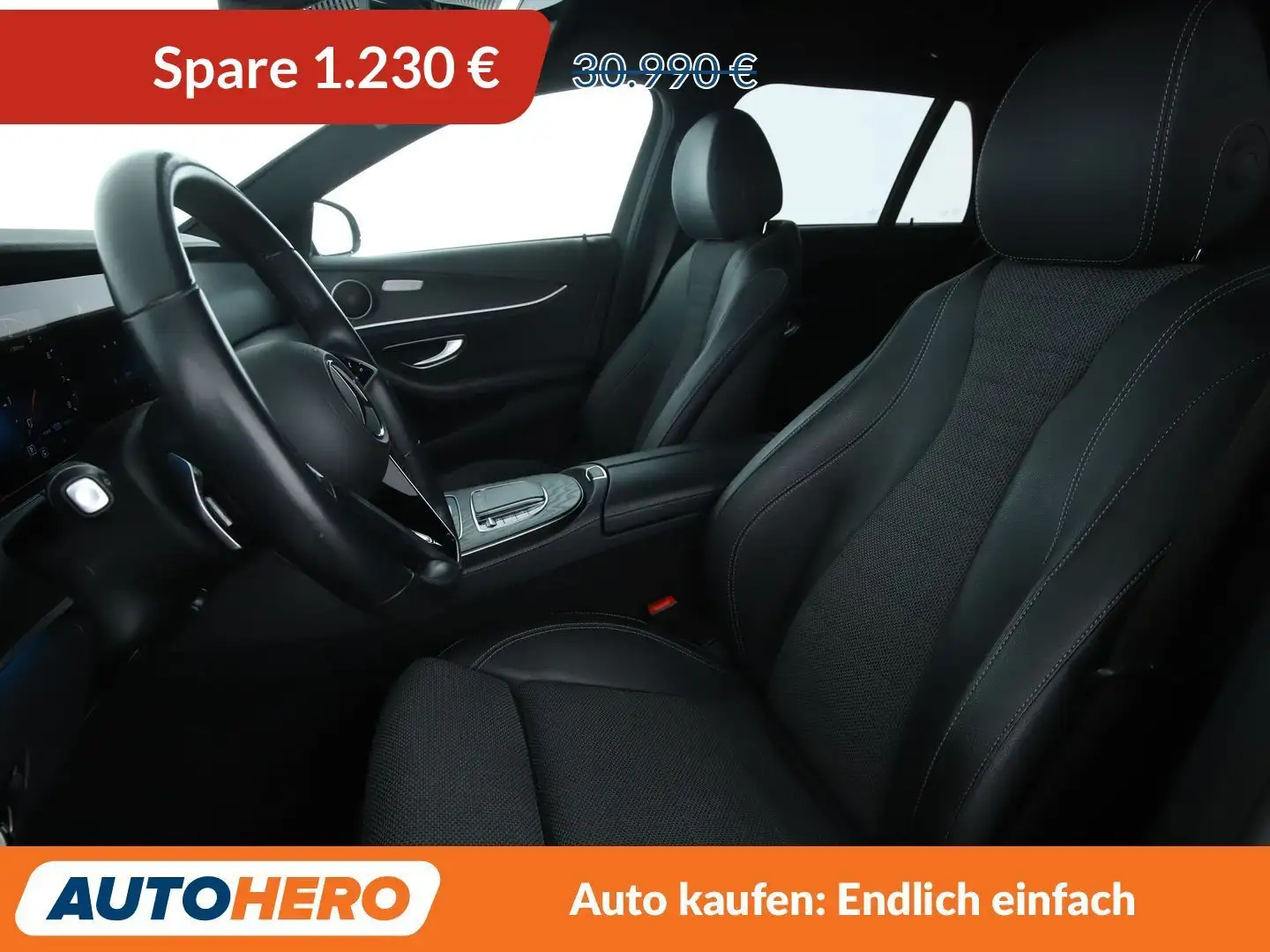 Mercedes-Benz E 200 E 200 T Avantgarde Aut.*LED*TEMPO*CAM* Gris - 1