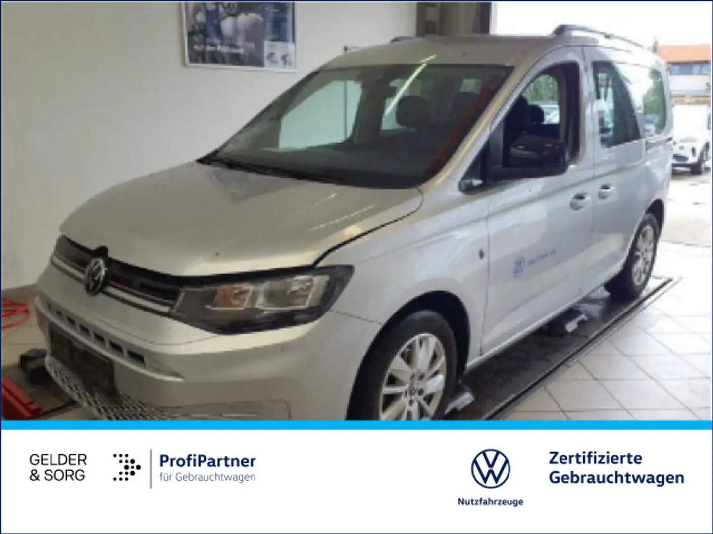 Volkswagen Caddy Life 5-Sitzer TDI *ACC*EPH*Klima*PDC* Silver - 1