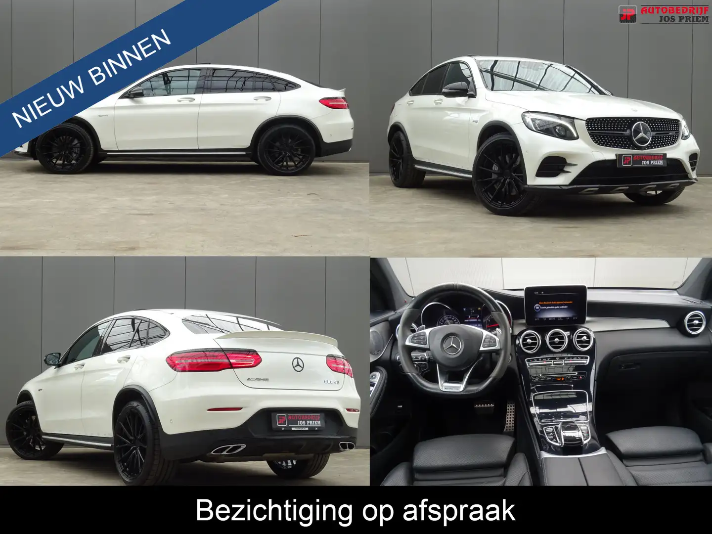 Mercedes-Benz GLC 43 AMG Coupé 4MATIC * BURMESTER * VENTILATIE !! Wit - 1