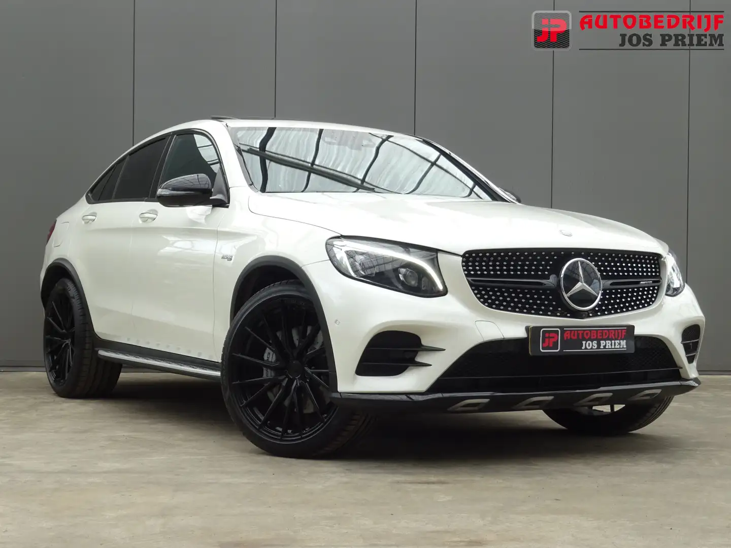 Mercedes-Benz GLC 43 AMG Coupé 4MATIC * BURMESTER * VENTILATIE !! Wit - 2