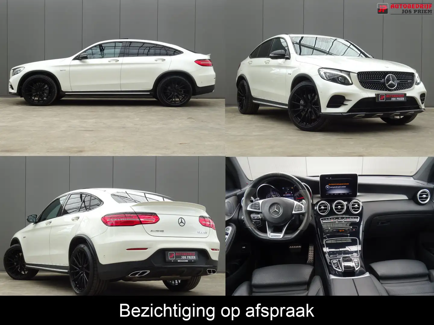 Mercedes-Benz GLC 43 AMG Coupé 4MATIC * BURMESTER * PANORAMADAK * VENTILATI Wit - 1