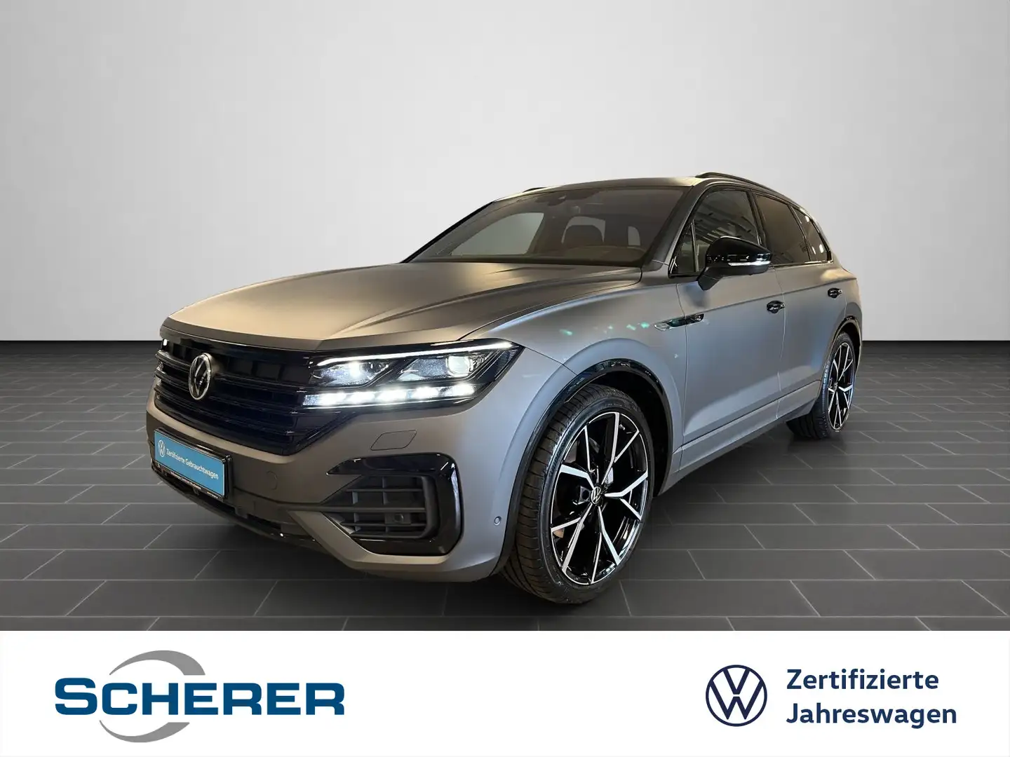 Volkswagen Touareg 3.0 TDI R-Line, Navi, Leder, BlackStyle, Grau - 1