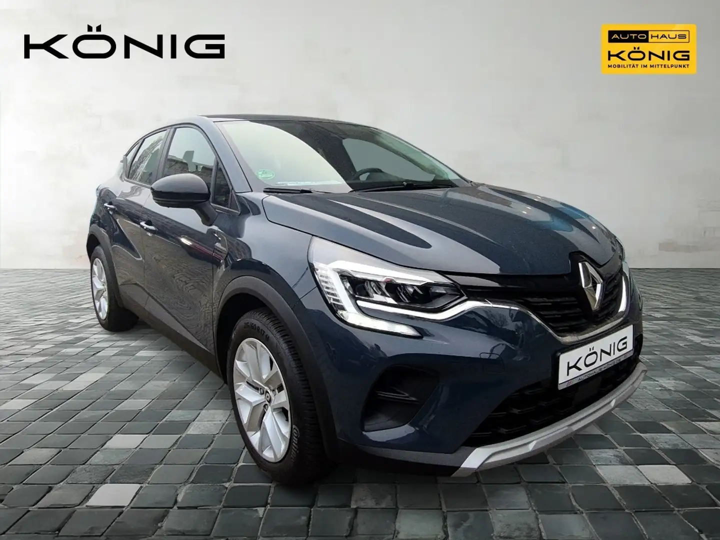 Renault Captur TCe 90 EQUILIBRE  |KLIMA|NAVI|Tempomat| Blau - 2