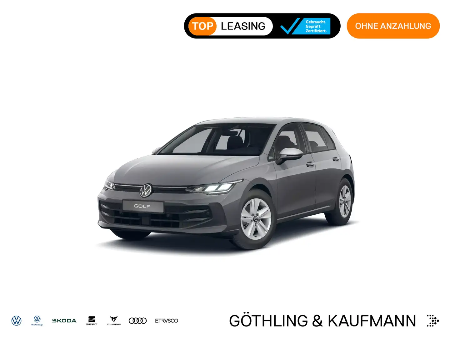 Volkswagen Golf Life 1.5 TSI 85kW 6-Gang*APP*SHZ*LED*ASG*PD Gris - 1