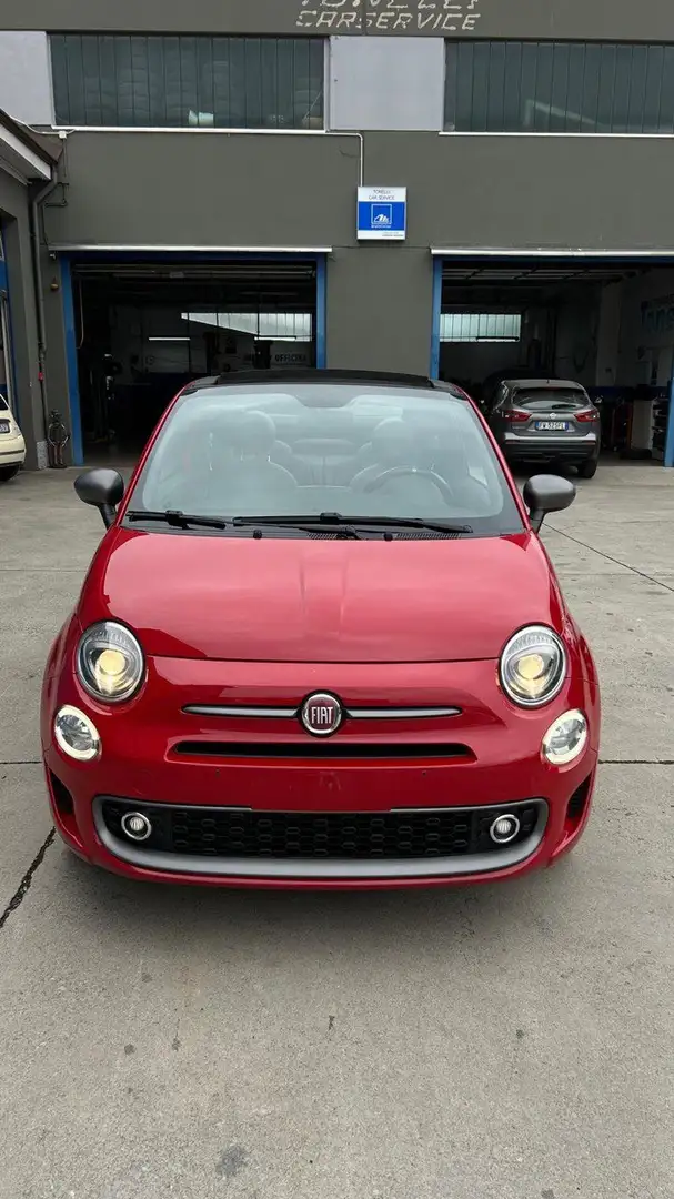 Fiat 500C 500C 1.2 Lounge s Rosso - 2