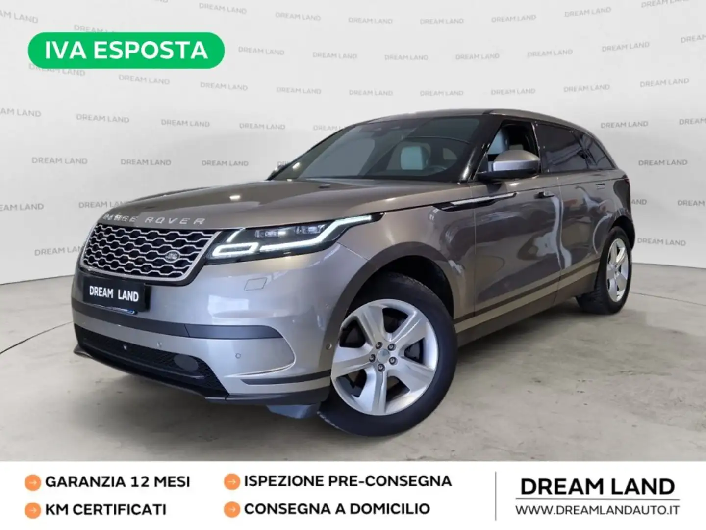Land Rover Range Rover Velar 2.0D I4 204 CV S Бронзовий - 1