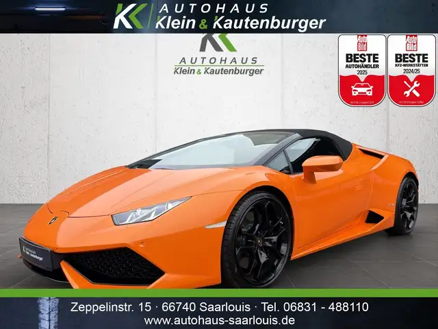 Lamborghini Huracán LP610 AWD ROADSTER+SCHALENSITZE+KAM+LIFT