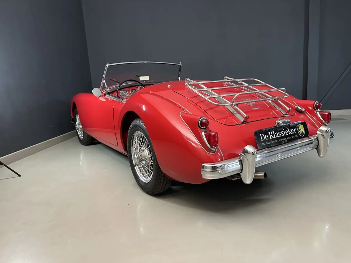 MG MGA uit 1960 Cabriolet Červená - 2