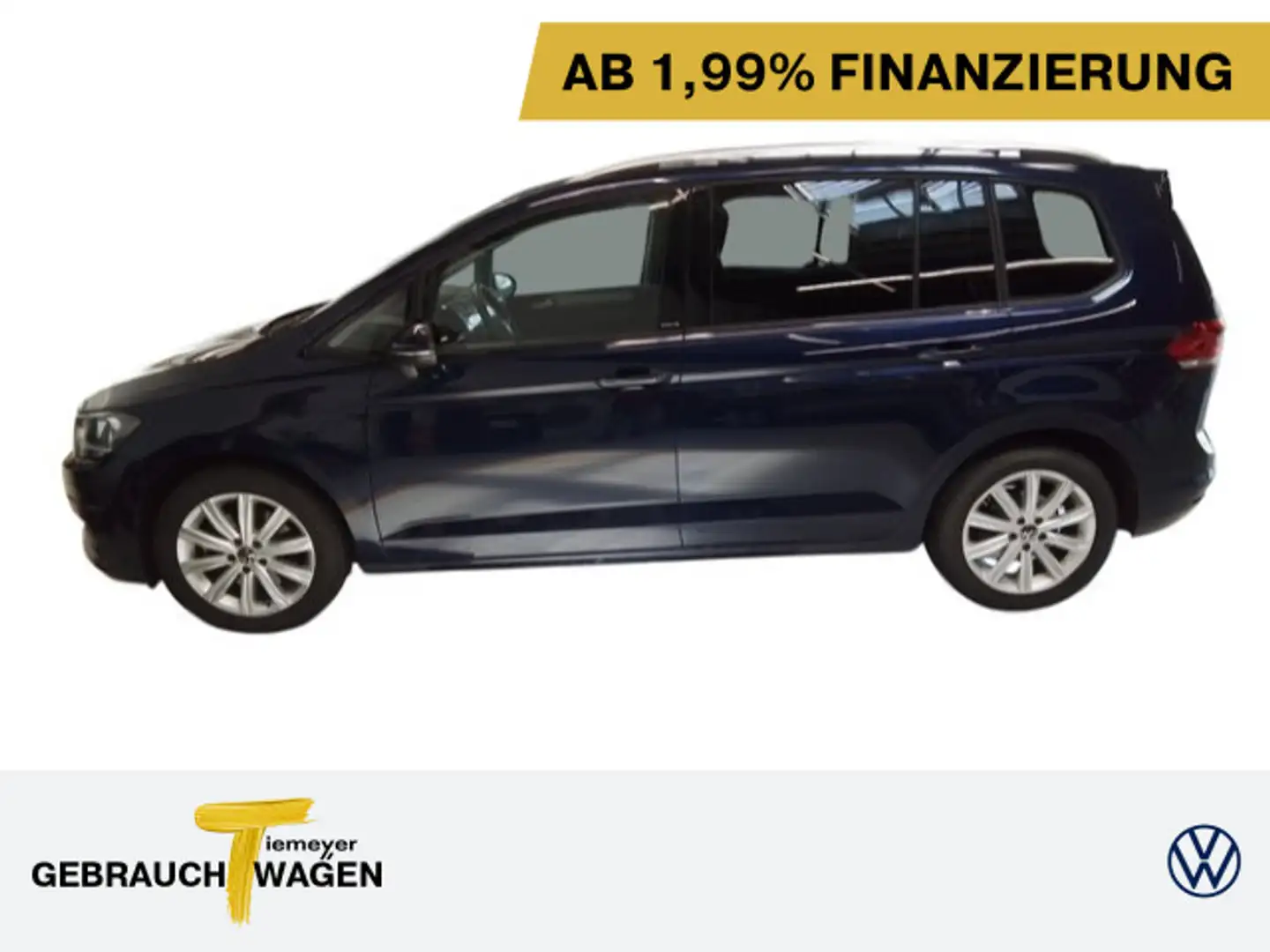 Volkswagen Touran 2.0 TDI DSG MOVE 7-SITZE LM17 ST.HEIZ VIR Blau - 1