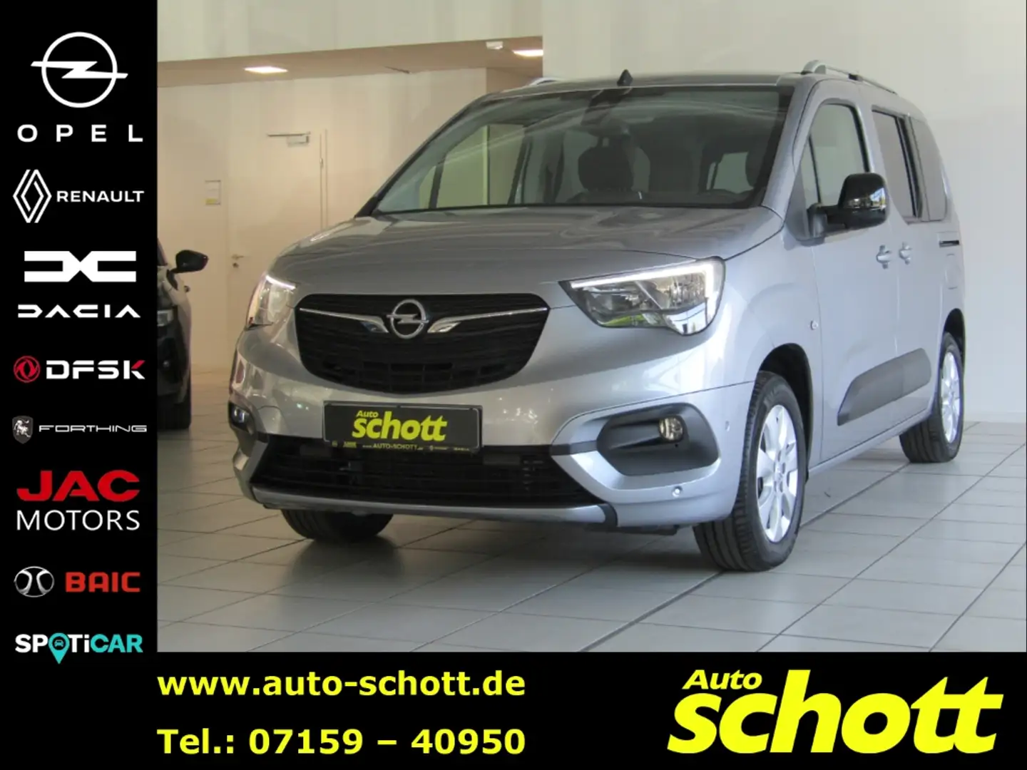 Opel Combo Life E - e Elegance ELEGANCE ELEKTRO (100 kW) Gris - 1