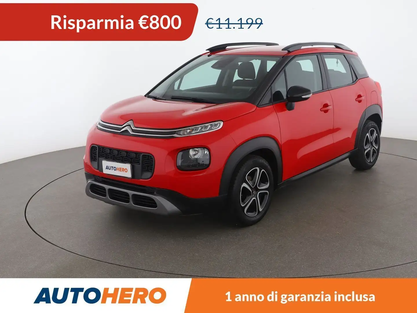 Citroen C3 Aircross 1.5 Blue-HDi Feel Rood - 1