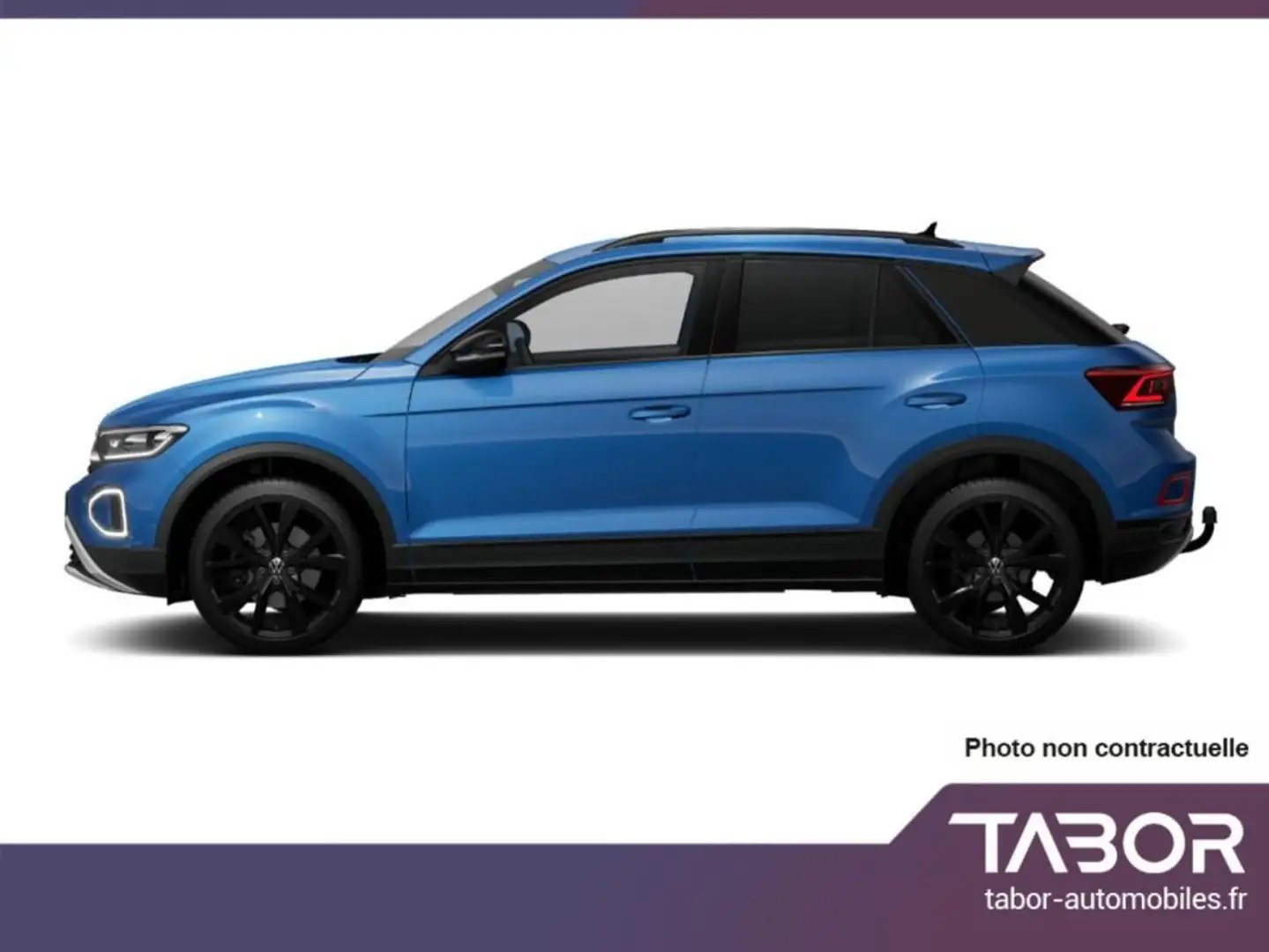 Volkswagen T-Roc 150 DSG Style BlackP Matrix Bleu - 2