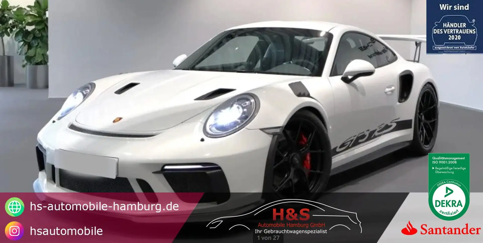 Porsche 992 911/992 GT3 RS MANTHEY Blanc - 1