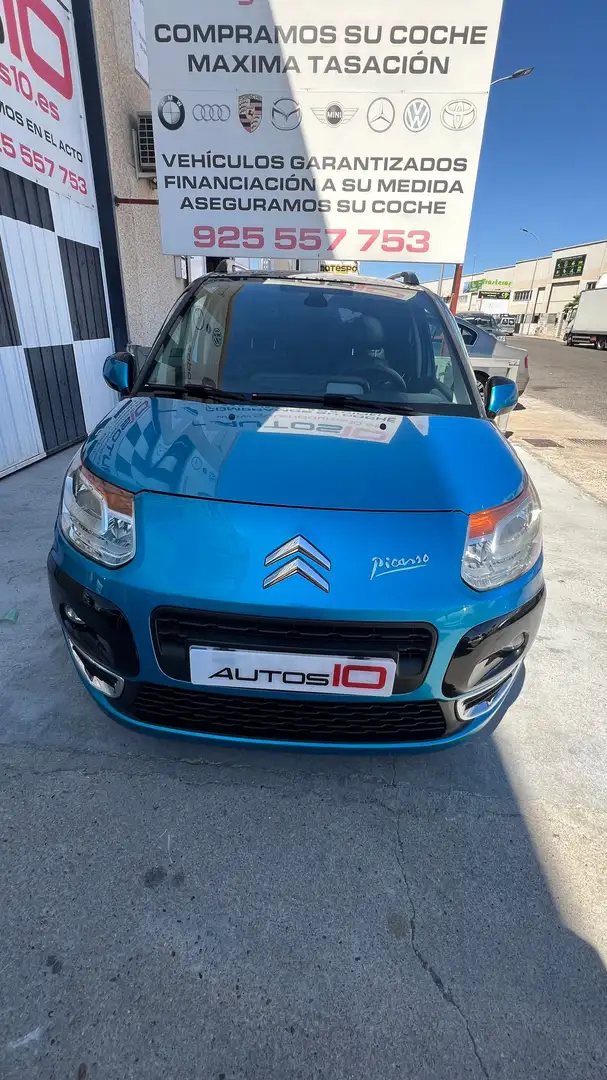 Citroen C3 Picasso 1.6HDi Attraction 90 Azul - 2