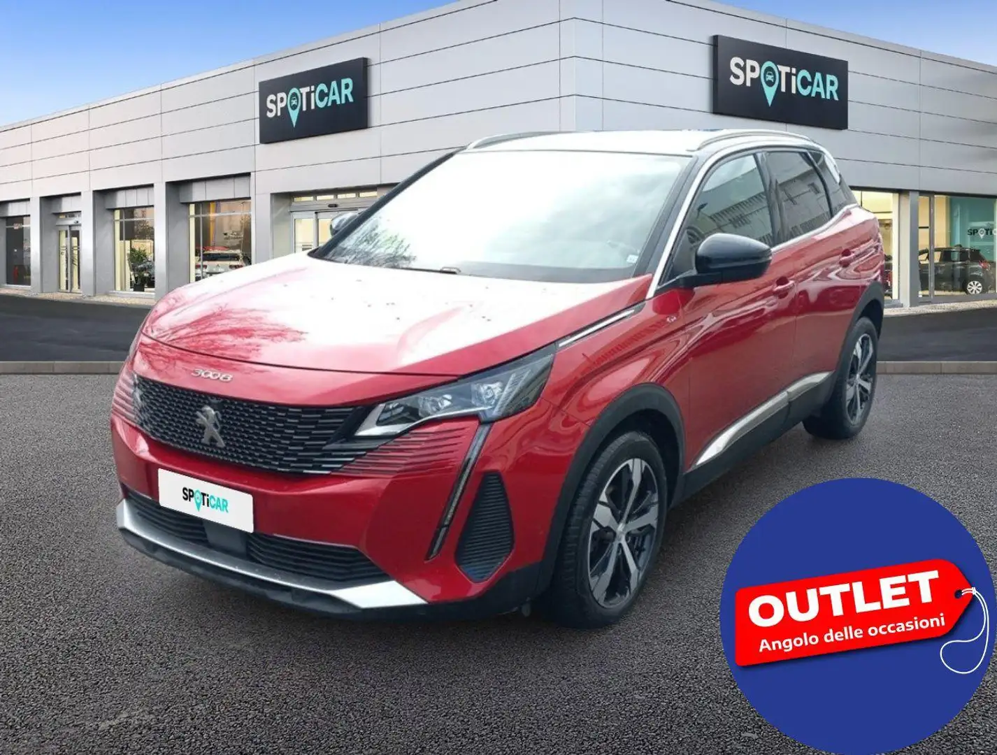 Peugeot 3008 BlueHDI 130 S&S EAT8 GT aut. Rosso - 1