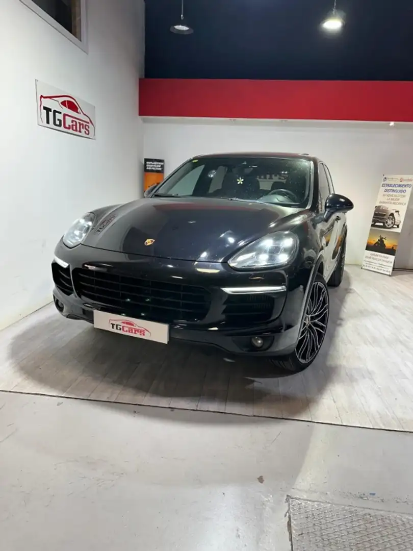 Porsche Cayenne S Diesel Aut. Negro - 2