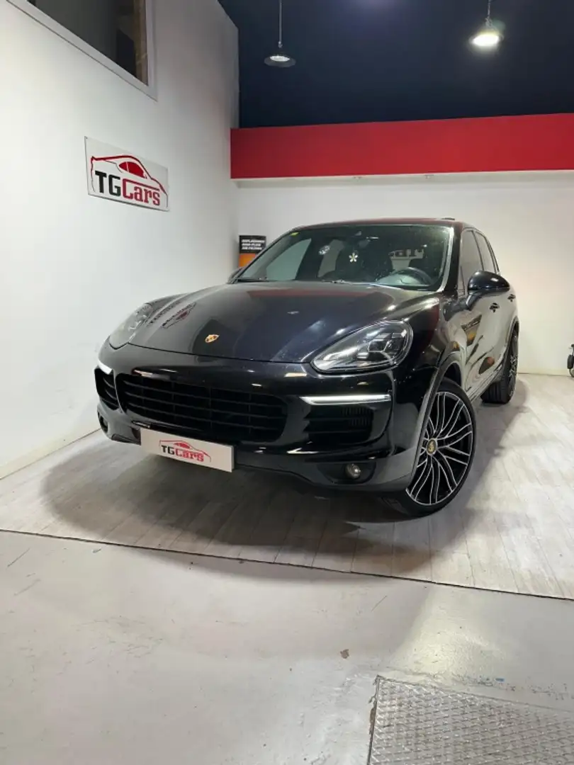 Porsche Cayenne S Diesel Aut. Negro - 1