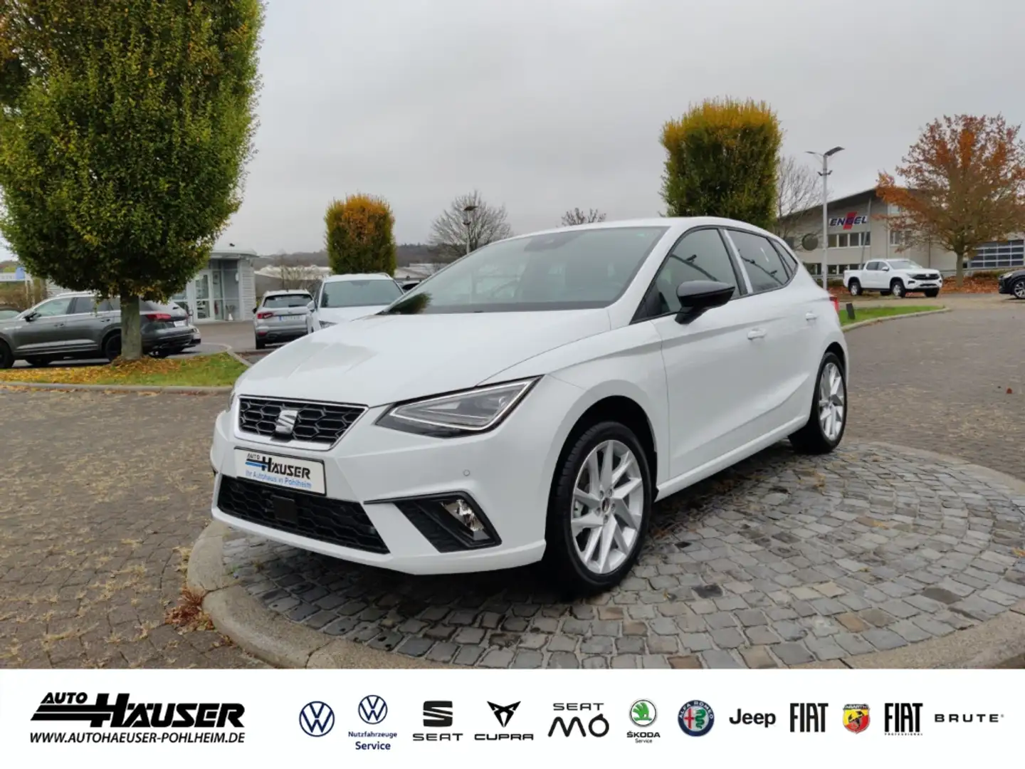 SEAT Ibiza FR 1.0 TSI DSG NAVI KAMERA VIRTUAL ACC LED PDC FUL Weiß - 1