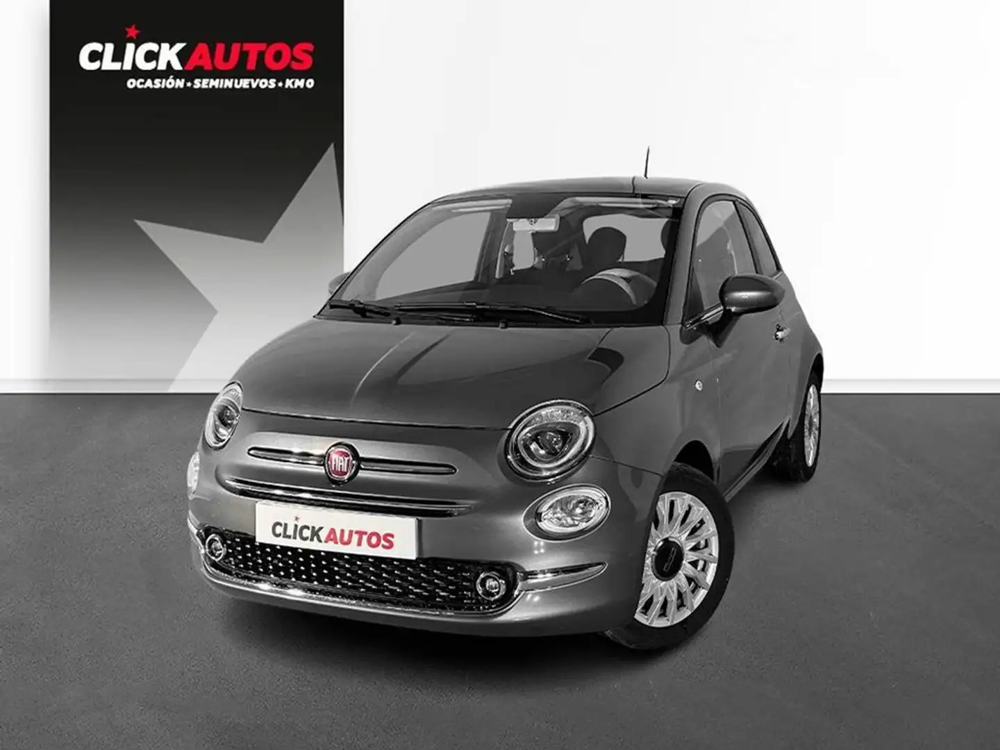 Fiat 500 1.0 Hybrid 70CV Monotrim+Pack Gris - 1