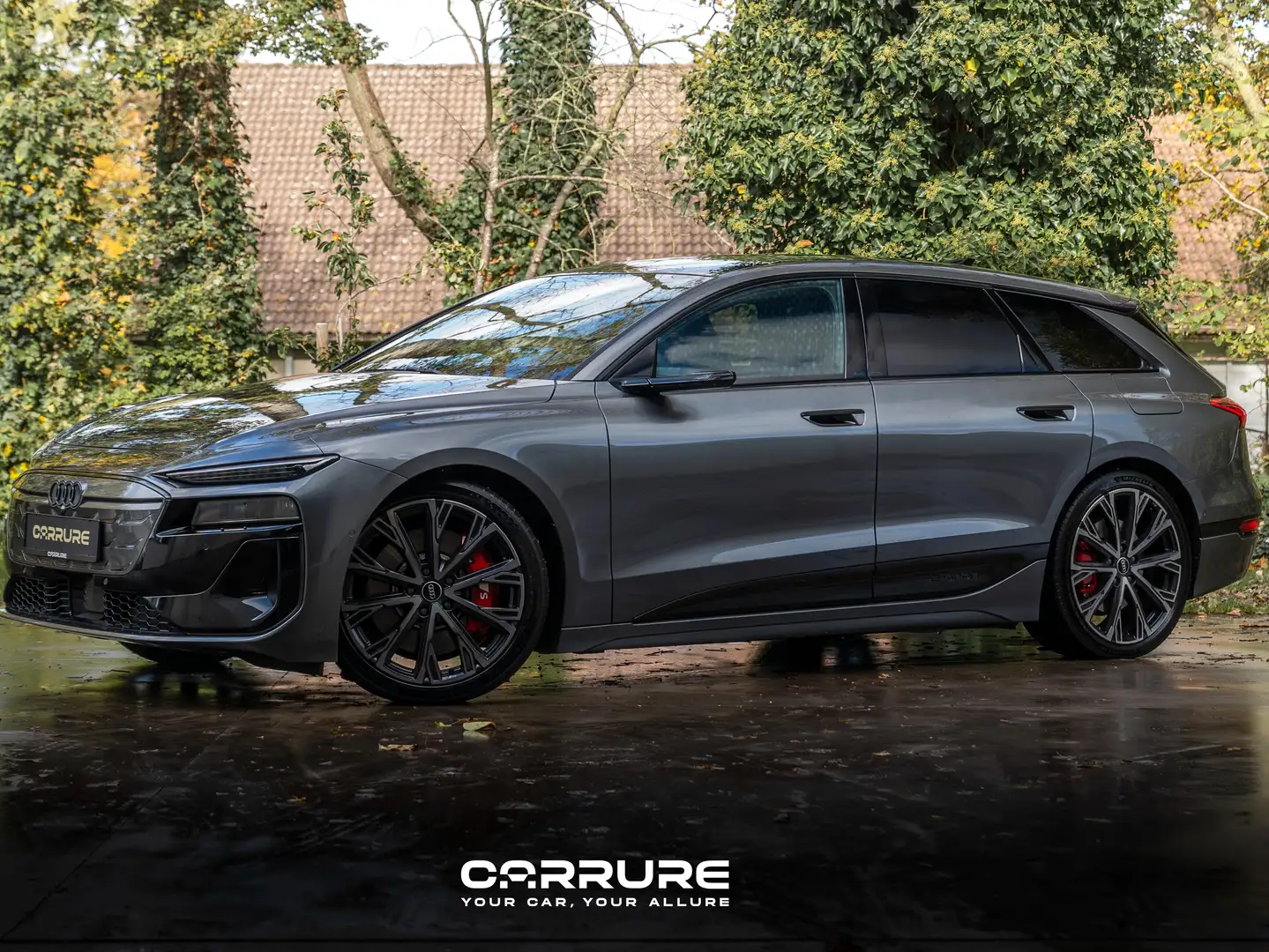 Audi S6 e-tron AVANT*S-LINE*FULL*PANO*MATRIX*HUD*360*ACC*RSVELG* Grijs - 1