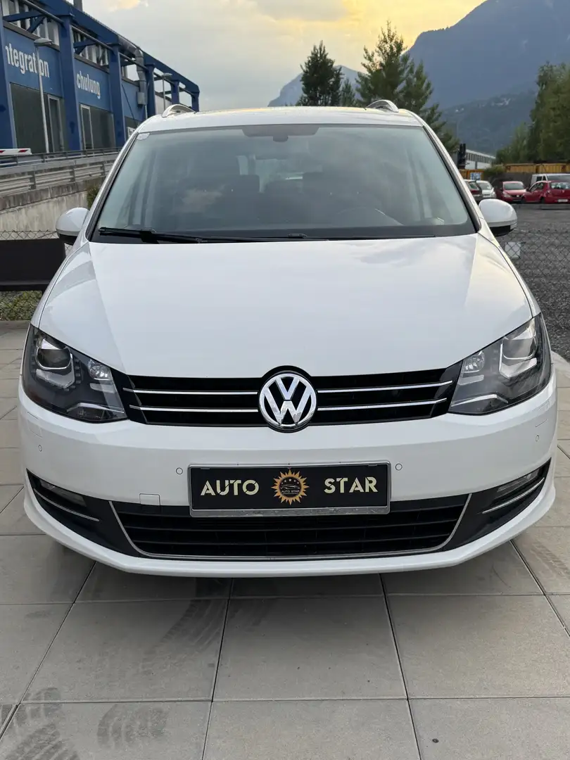 Volkswagen Sharan Highline BMT 4Motion Weiß - 1