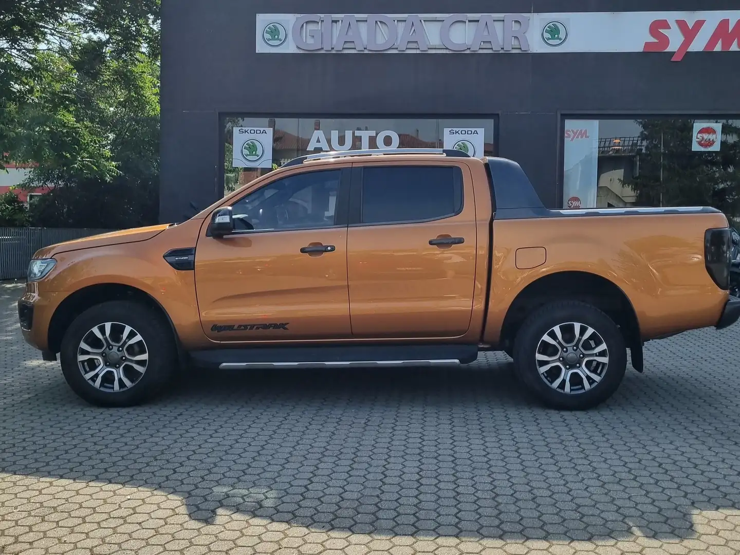 Ford Ranger Ranger 2.0 tdci double cab Wildtrak 213cv auto Arancione - 2