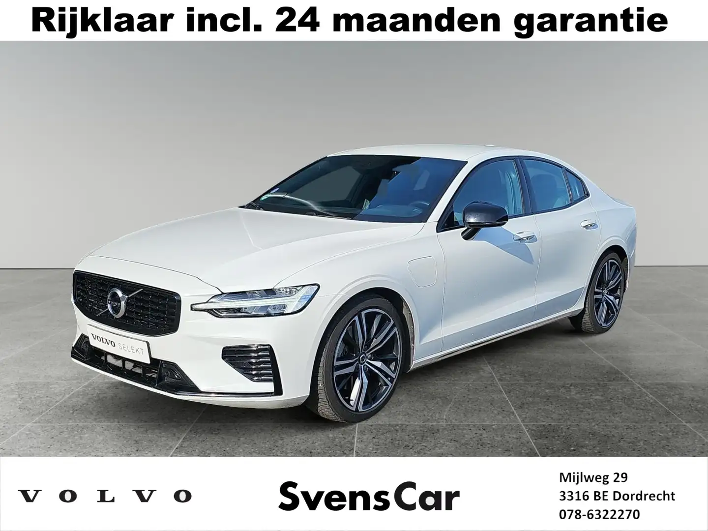 Volvo S60 2.0 T6 AWD Twin Engine R-Design Stoelverwarming | Wit - 1