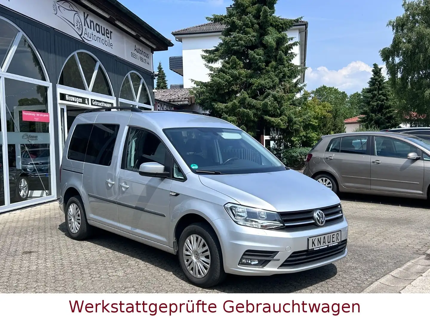 Volkswagen Caddy PKW Trendline 2.0*Sitzheiz*PDC*ACC*1-Hand* Argent - 1