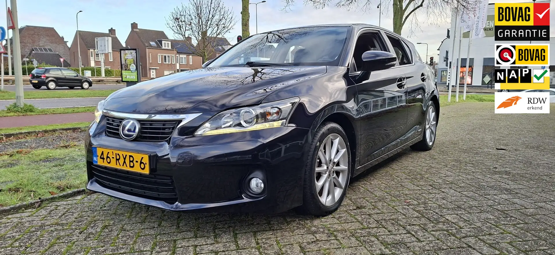 Lexus CT 200h Hybrid automaat/ecc/camera/keyless Zwart - 1