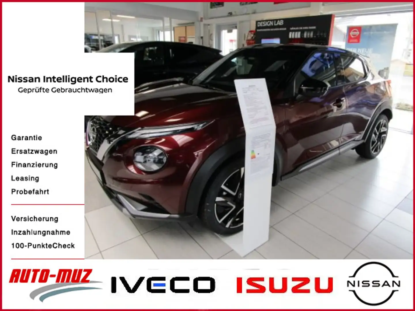 Nissan Juke JUKE 1.0 DIG-T 114 PS 7DCT N-DESIGN Tech DCT NC Černá - 1