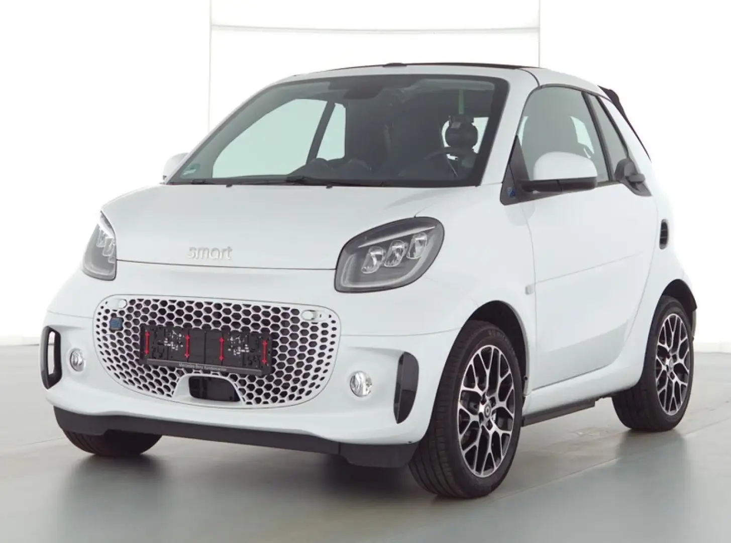 smart forTwo EQ cabrio prime EXCLUSIVE:THE WHITE STAR! White - 1
